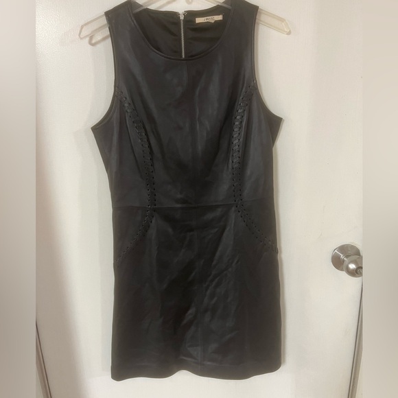 J Brand Dresses & Skirts - J Brand Delara Mini Dress Lamb Leather Womens Size M Black ($1,098 MSRP)